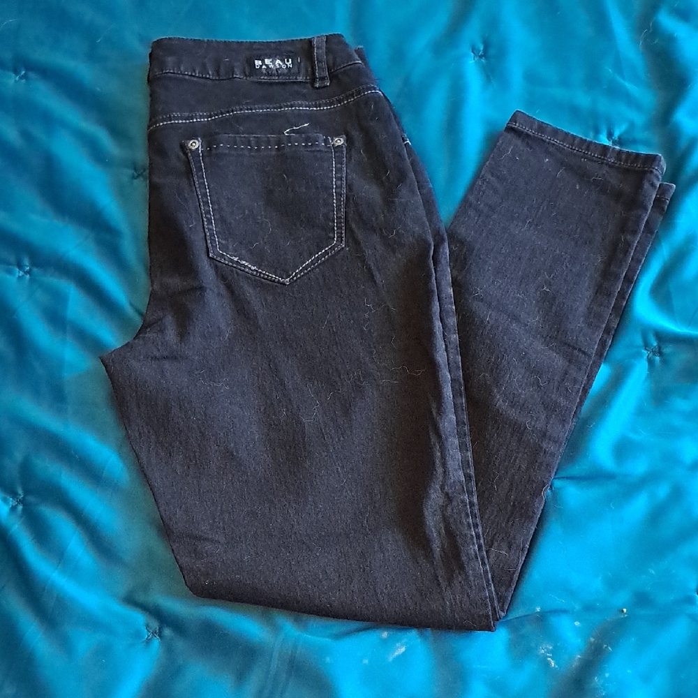 "Beau Dawson"  Skinny  Black Denim Jeans